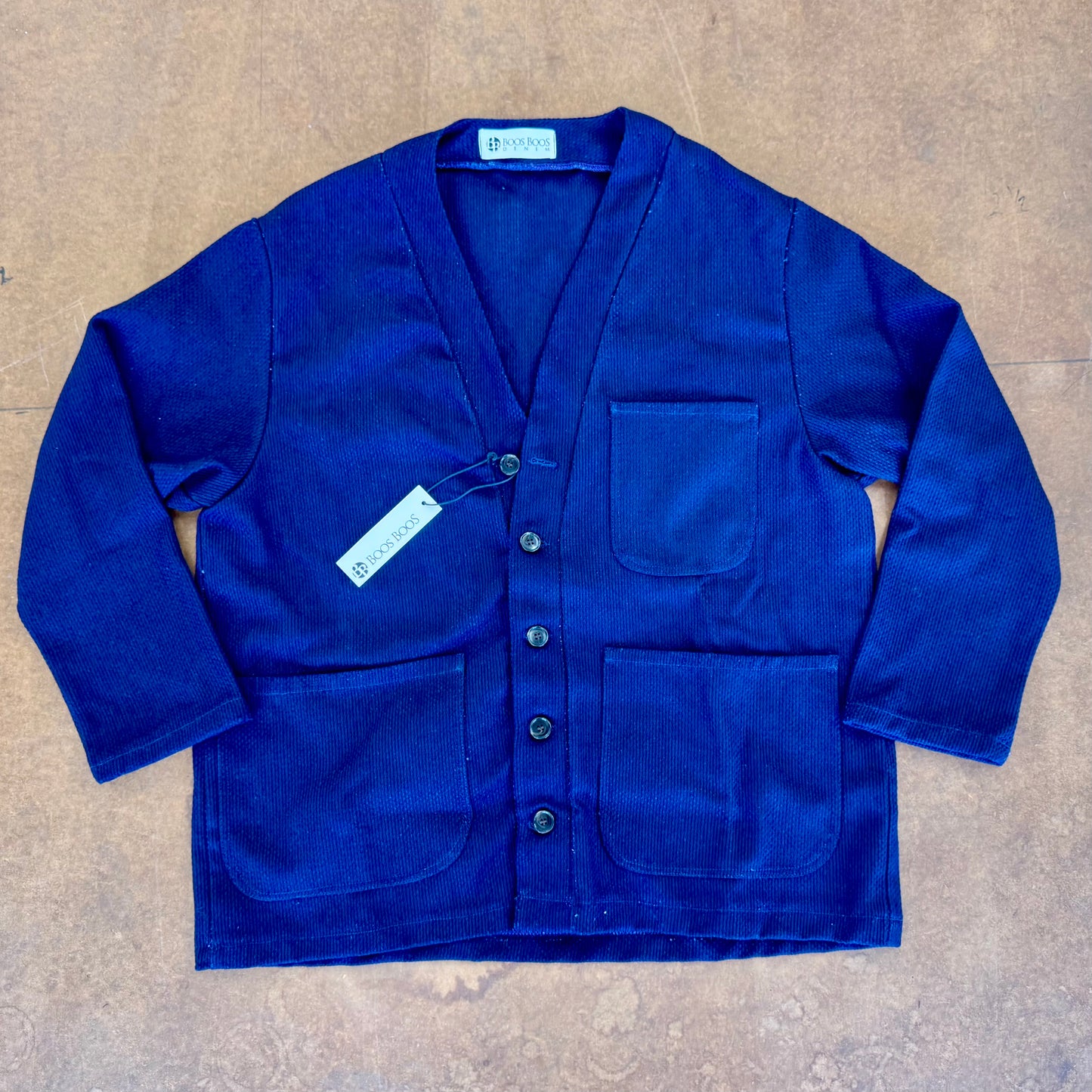 Indigo Kimono Cardigan Jacket