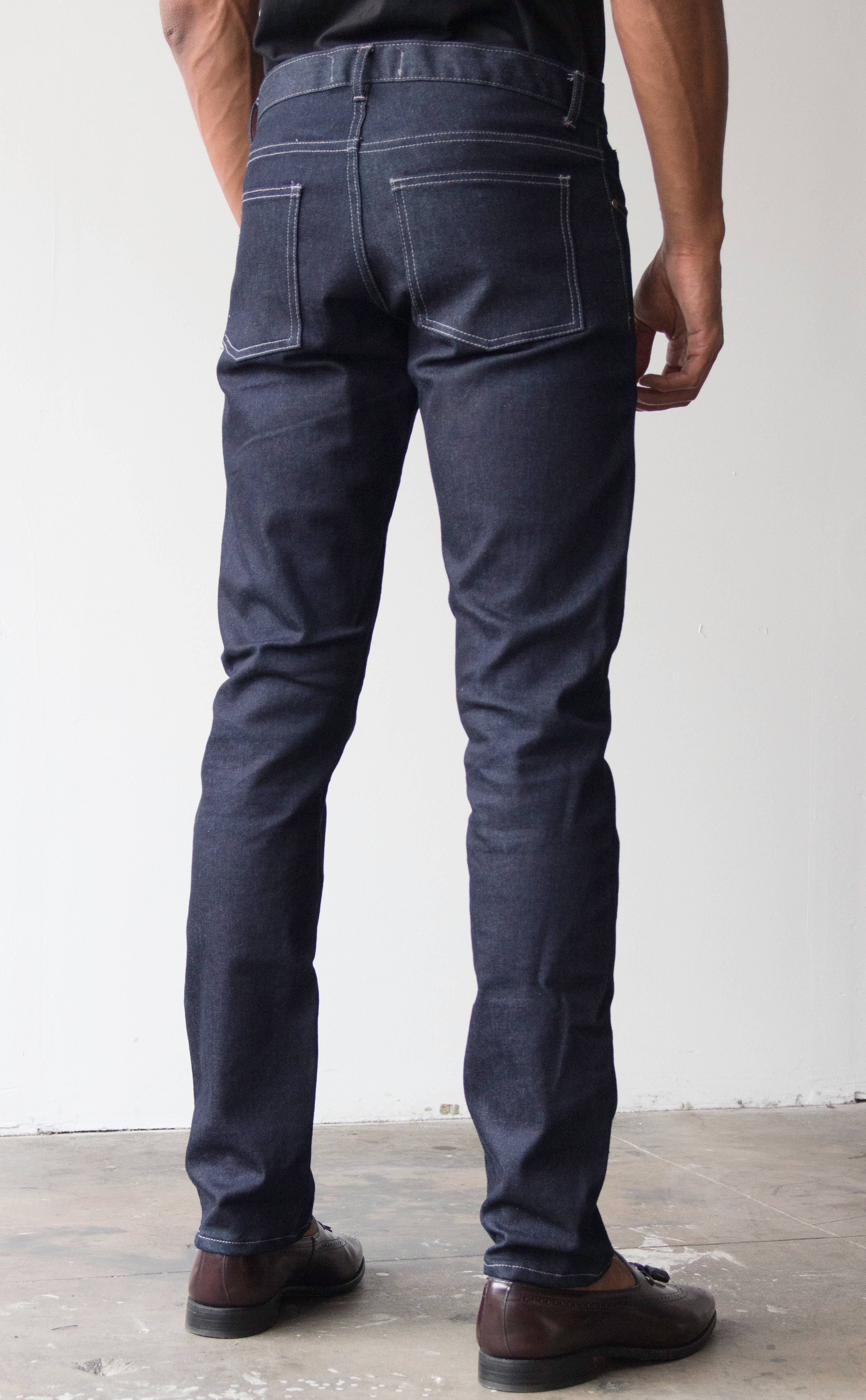 Indigo Stretch Jeans β Boos Boos Apparel